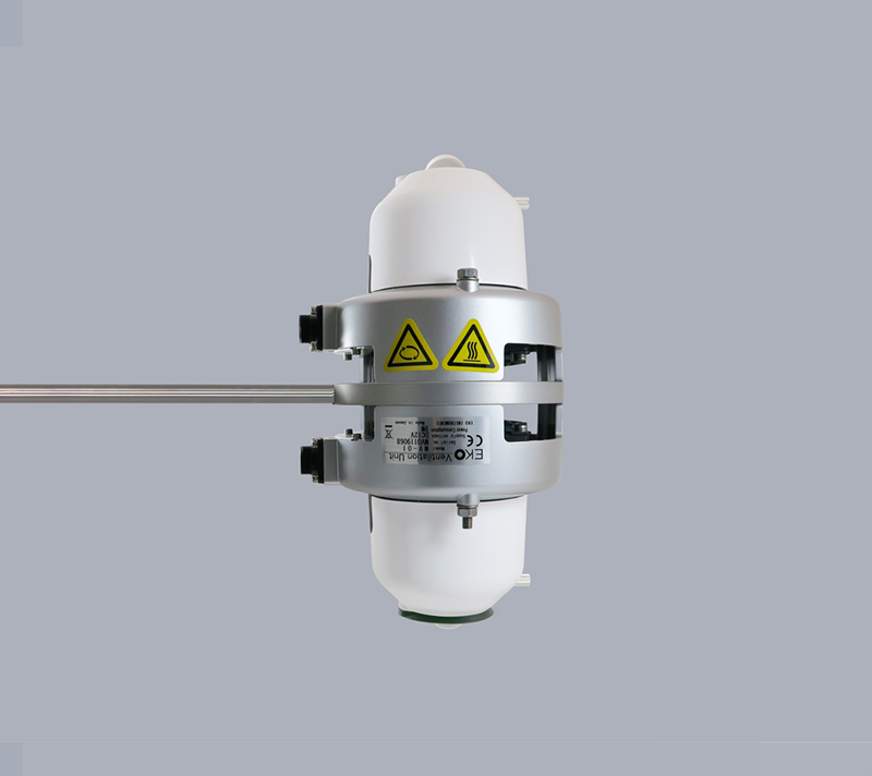 Albedo MV Kit with multiple pyranometers for vertical surface albedo and irradiance measurement